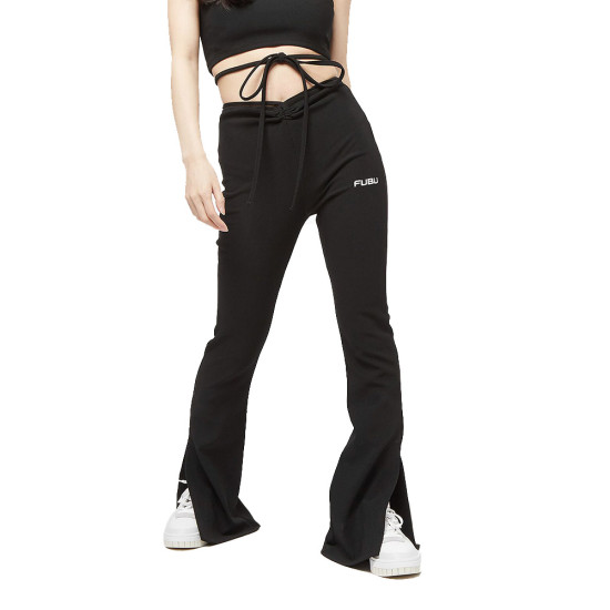 FUBU Γυναικείο παντελόνι Corporate Slit Wide Leg Pants